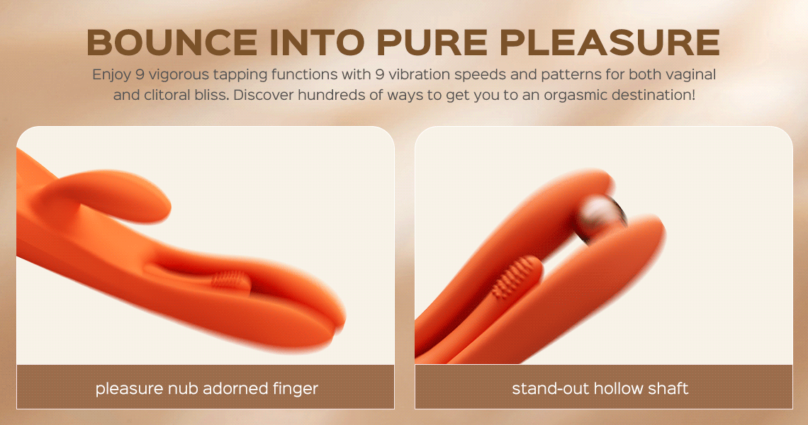 HoneyPlayBox - Terri Kinky Finger Tapping Rabbit Vibrator